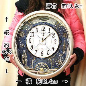 SEIKO SEIKOセイコー高音質電波からくり掛け時計ウェーブ SEIKO SEIKOセイコー高音質電波からくり掛け時計ウェーブ