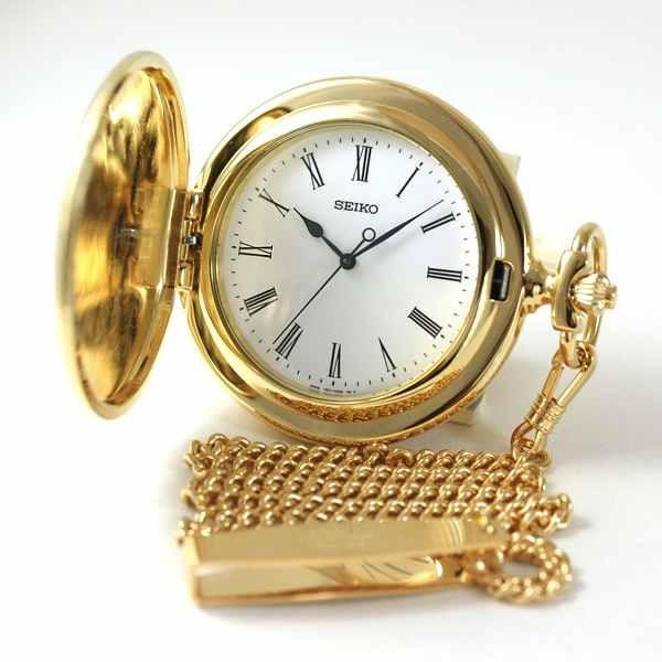 SEIKO（セイコー） セイコー懐中時計SAPQ008と正美堂オリジナル革