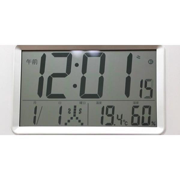 SEIKO（セイコー） SEIKOセイコーデジタル電波クロック【SQ424W