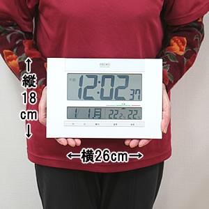 SEIKO（セイコー） セイコー書け置き兼用時計電波デジタルSQ429W