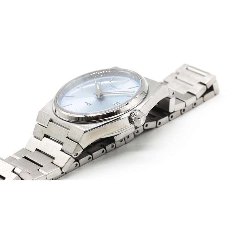 TISSOT（ティソ） PRX ピーアールエックス 腕時計 35mm経 ライトブルー