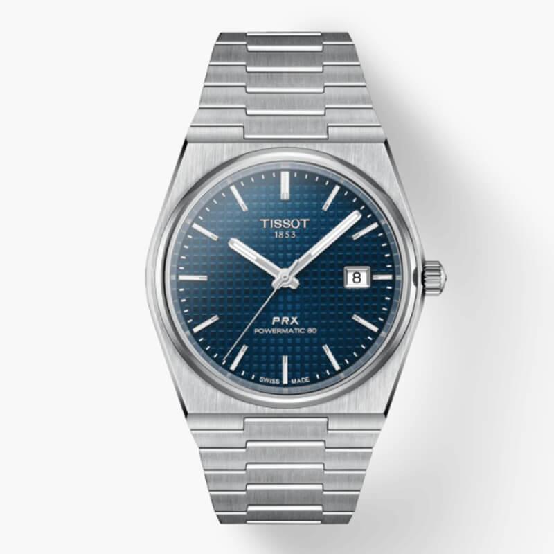 TISSOT(ティソ) PRX メンズ オートマティック 腕時計 ブルー T137.407.11.041.00 正規輸入品