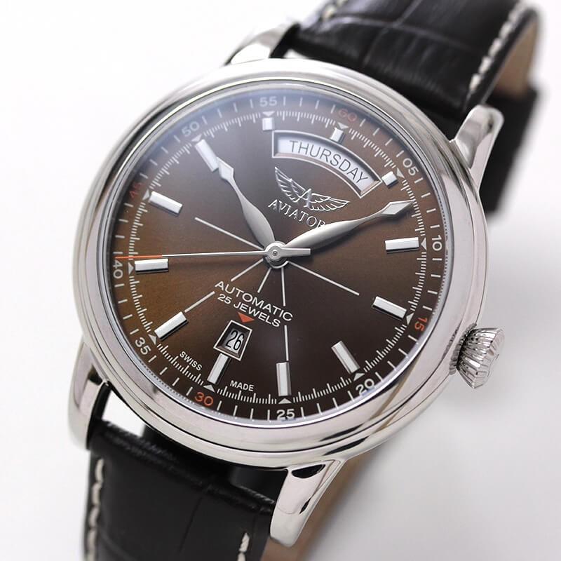 AVIATOR アビアートル スモセコ 999本限定 自動巻き 腕時計 2026年最新 