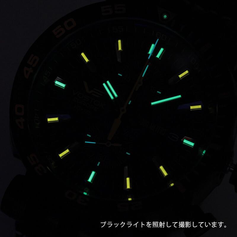 VOSTOK EUROPE（ボストーク ヨーロッパ） エネルギア-2 VK61-575C589 ブラック 腕時計[正規輸入品]｜syohbido-store｜09