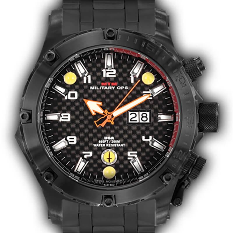 MTMミリタリーオプス/ヴァルチャー/ブラック/チタニウム/VUL-TBK-BKCB-MBT 腕時計正規輸入品/