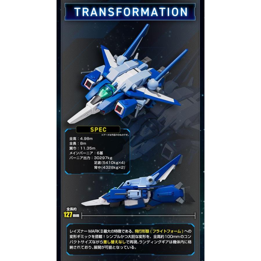 SMP 蒼き流星SPTレイズナー　レイズナーMARK II　　8/12 Amazon | SMP [SHOKUGAN MODELING PROJECT] 蒼き流星SPT