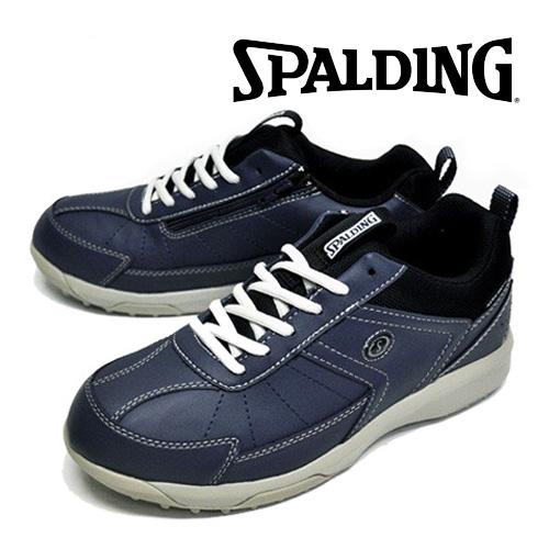 SPALDING スポルディング 靴 シューズ CS355 ネービー 紺 防水 靴幅4E
