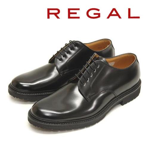 大人気新作  ブラック JU13AH3 ビジネスシューズ 革靴 リーガル REGAL 黒 メンズ 紳士靴 プレーントウ 雪道対応ソール レザー 天然皮革 日本製 ビジネスシューズ