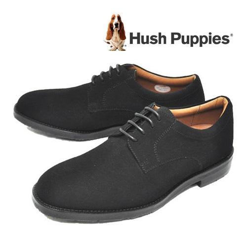 Hush Puppies ハッシュパピー 靴 革靴 シューズ M1307 ブラック 撥水 
