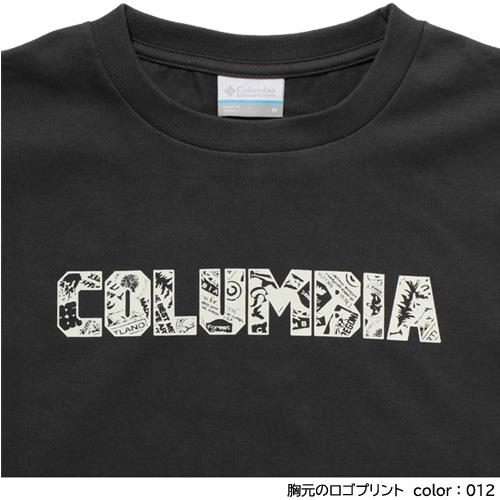 Tシャツ レディース コロンビア Columbia ウィメンズヤハラフォレストショートスリーブTシャツ 半袖 UVカット 女性 PL4622-126 SeaSalt CampingGraphic｜syokandake｜03