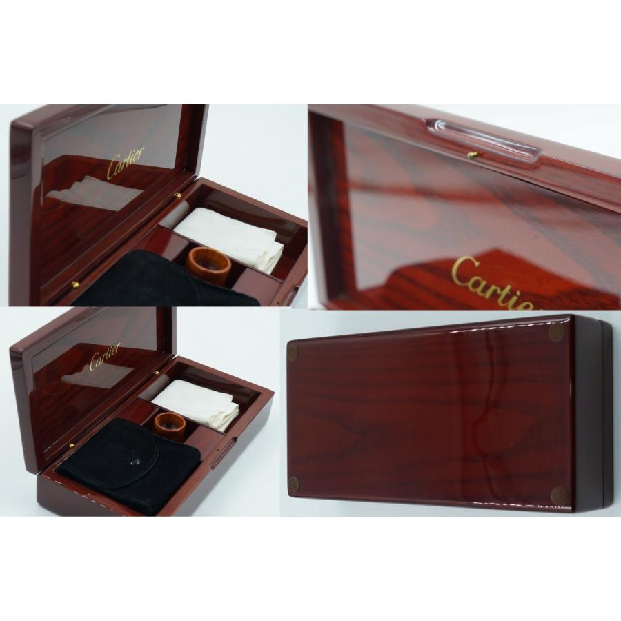 Cartier（カルティエ） ☆/ウッド調/ジュエリーBOX/ルーペ・クロス