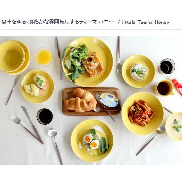 ティーマ イッタラ ハニー プレート 17cm iittala Teema 耐熱 電子