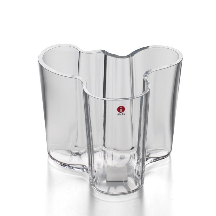 イッタラ アルヴァ・アアルト コレクション ベース 120mm クリア iittala Alvar Aalto 北欧雑貨 花瓶 フラワー 結婚祝い プレゼント セール 爆買_3