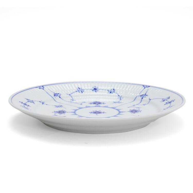 ロイヤルコペンハーゲン ブルーフルーテッド プレイン(プレーンレース) プレート 25cm フラット 101 625 北欧食器 ディナープレート ギフト お皿 結婚祝い 爆買の画像