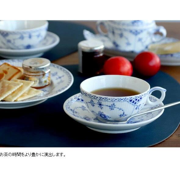 ブルーフルーテッド ロイヤルコペンハーゲン ハーフレース コーヒー 