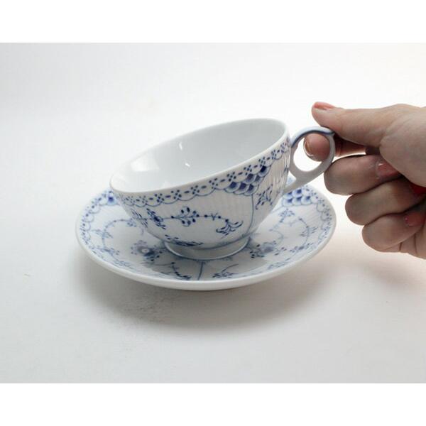 ブルーフルーテッド ロイヤルコペンハーゲン ハーフレース ティー