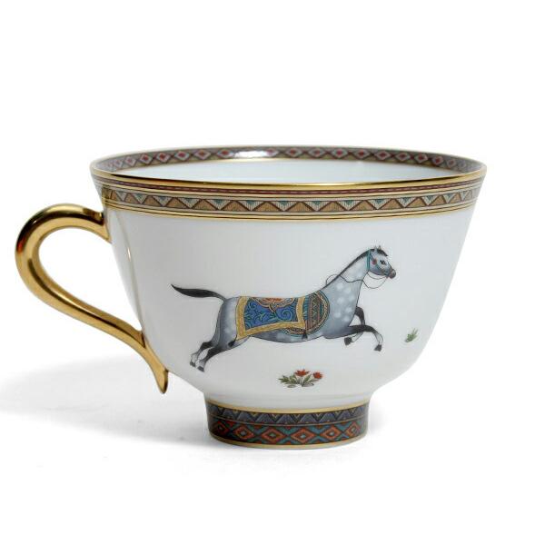 エルメス(HERMES) シュバルドリアン（シュヴァルドリアン） 9886 ティーカップ＆ソーサー ペア No.6 セール 爆買の画像