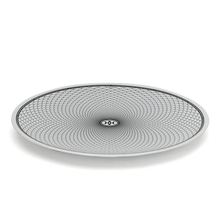 HERMES エルメス アッシュデコ ディナープレート 26cm ペア H