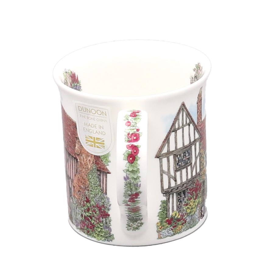 Dunoon Bute Country Cottages Tasse Porcelaine Fine Motif Chaume 0,3 L - Collection Maisons Campagne