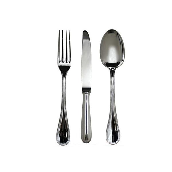 クリストフル パール スタンダードスプーン＆フォーク＆ナイフ3点