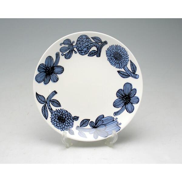 Gustavsbergグスタフスベリ Blue ASTERプレート18cm 新品 【公式通販】