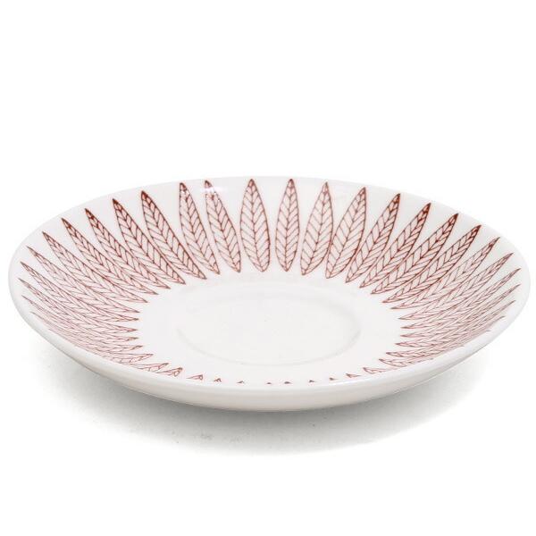 新品　グスタフスベリ　リンドベリ　レッド　サリックス　28cm ２枚 グスタフスベリ / リンドベリ SALIX(サリックス) REDコーヒー