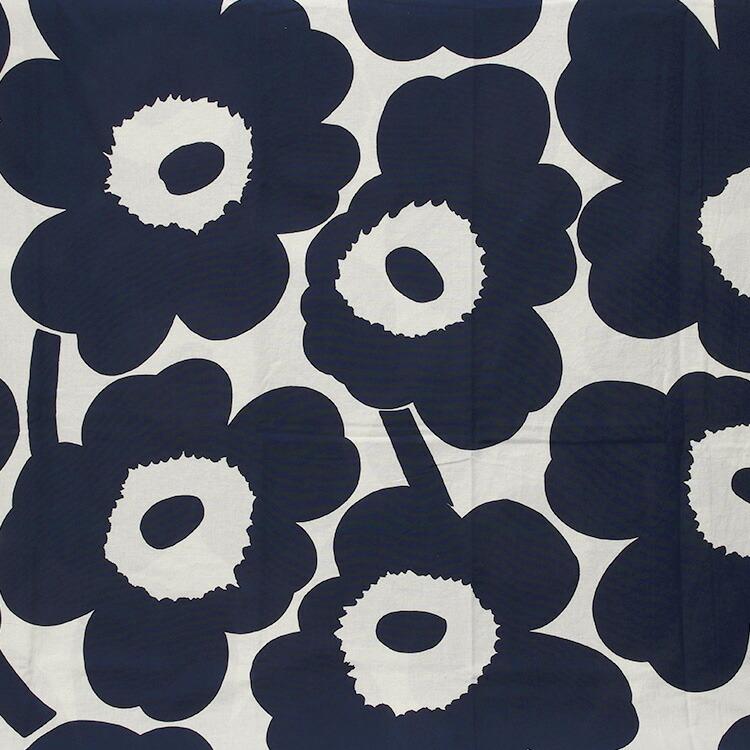 マリメッコ ウニッコ 布団カバー(デュベカバー) 150x210cm(シングルサイズ) ホワイト/ダークブルー marimekko UNIKKO 北欧 シングル｜syokkibiyori｜05