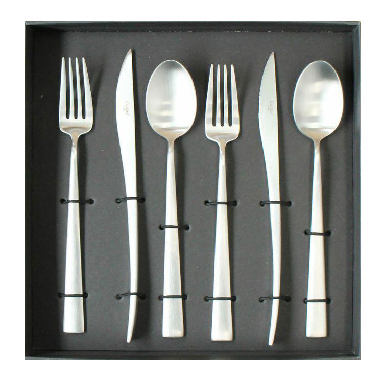 クチポール　カトラリーセット　DUNA デュナ　ディナーセット〈15本セット〉 楽天市場】□クチポール デュナ ミラー ディナーセット 3PCS （箱なし