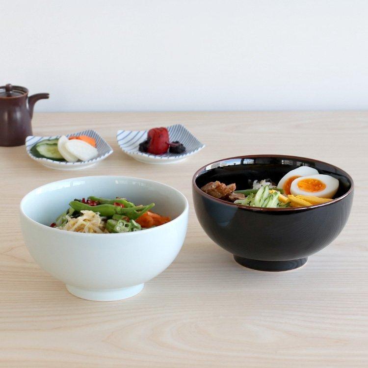 白山陶器 5寸深めん丼 16cm 丼 丼ぶり うどん 日本製 ギフト 結婚祝い
