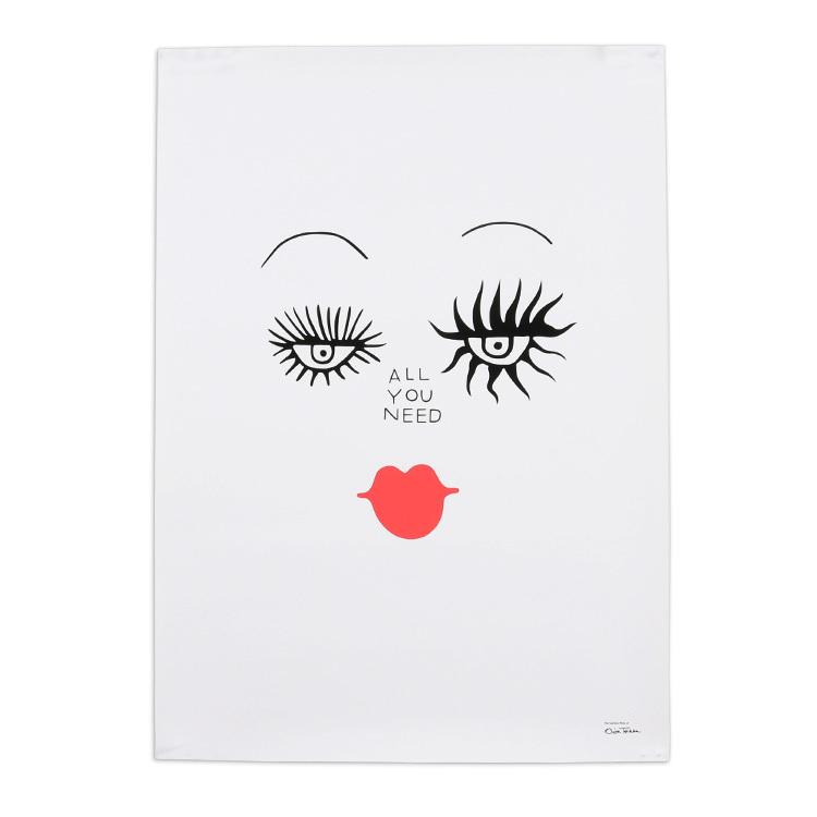 新品　 イッタラ　アートポスター　フェイス　オイバトイッカ 新品 iittala イッタラ アートポスター フェイス オイバトイッカ