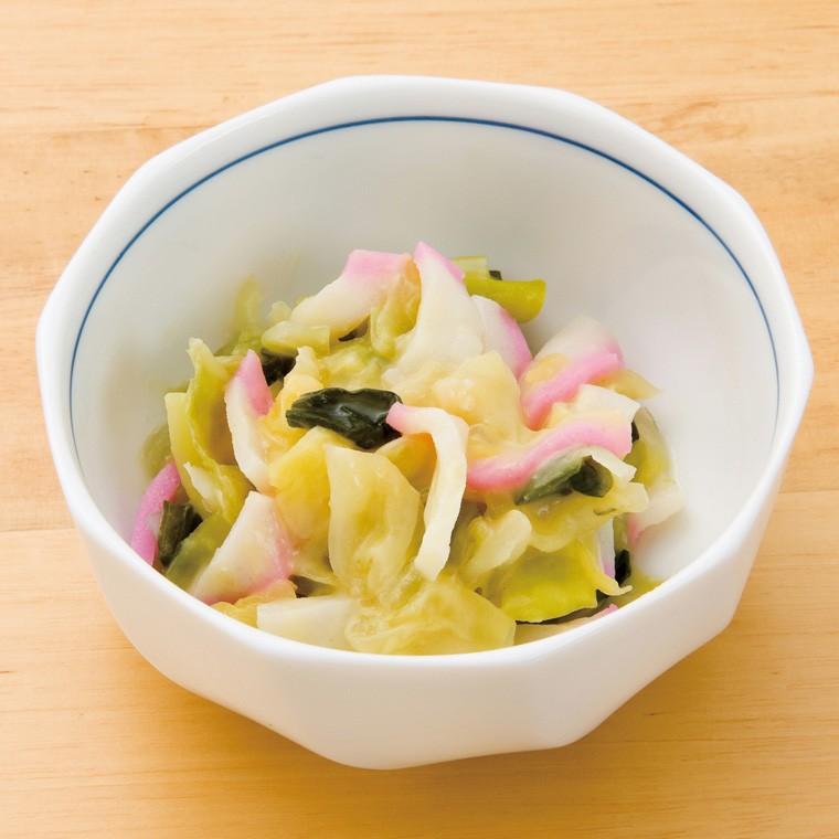 冷凍食品 業務用 キャベツの辛子酢味噌和え 本体60g たれ10g 117 弁当 和食