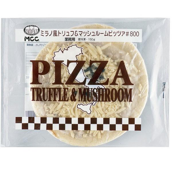 冷凍食品 業務用 ミラノ風トリュフ&マッシュルームピッツァ#800 1枚150g 19851 ピザ クリスピー ランチ｜syokusai-netcom｜02