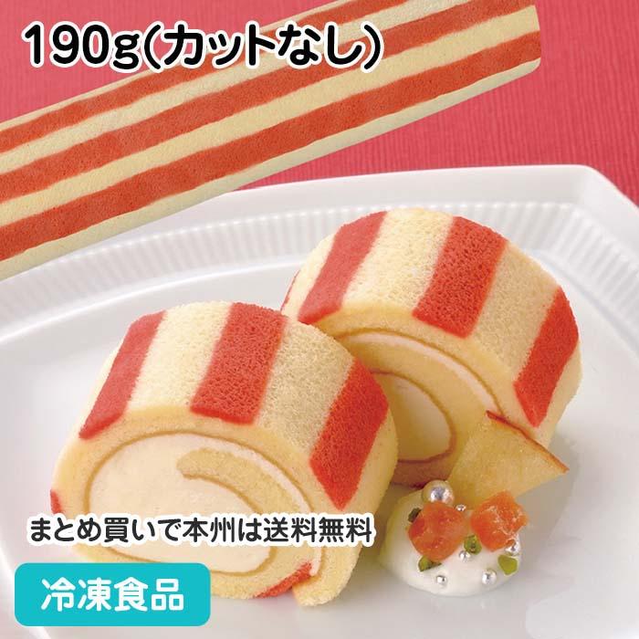 22 新作 冷凍食品 業務用 ロールケーキ りんご 青森県弘前産ふじりんご果汁使用 190g カットなし 641 林檎 Wantannas Go Id