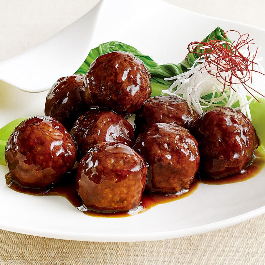 冷凍食品 業務用 デリカ肉だんご(黒酢) 870g(約24個入) 21818