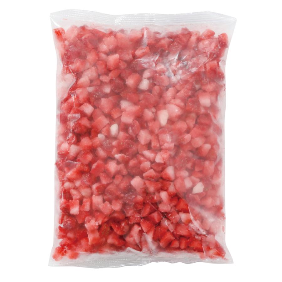 エジプト産冷凍イチゴダイス 500g 21941 人気商品 かき氷 ジャム