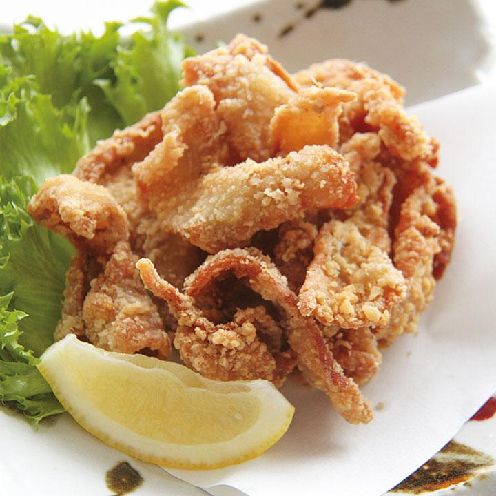 冷凍食品 業務用 鶏皮唐揚げ 500g (約50個入) 22418 鳥皮 せんべえ ビールつまみ 和食 揚物 からあげ ポイント利用 | テーブルマーク | 02