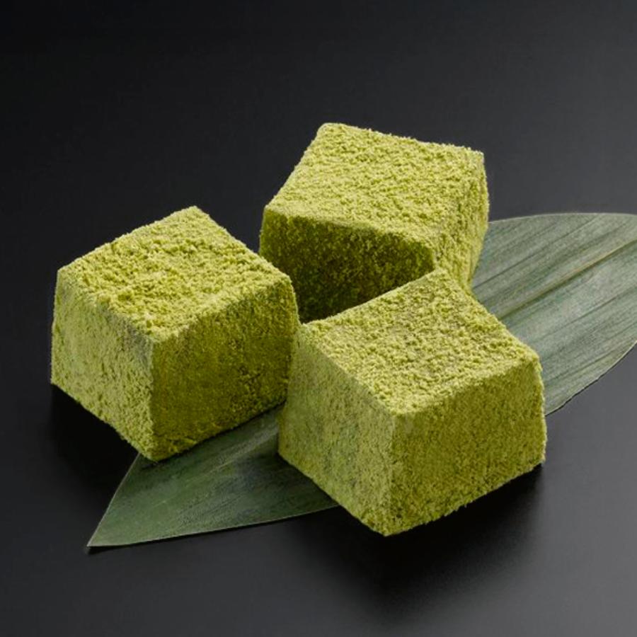 わらび餅(抹茶) 1kg(約60個入) 39195 もち 和菓子 デザート パーティー