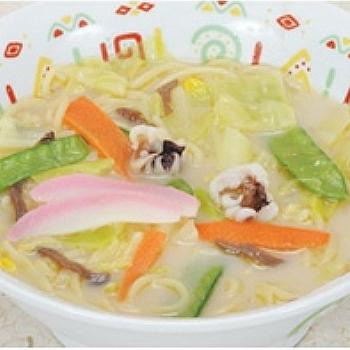 具付麺 ちゃんぽんセット 1食260g(麺160g) 5400 具材付 電子レンジ調理