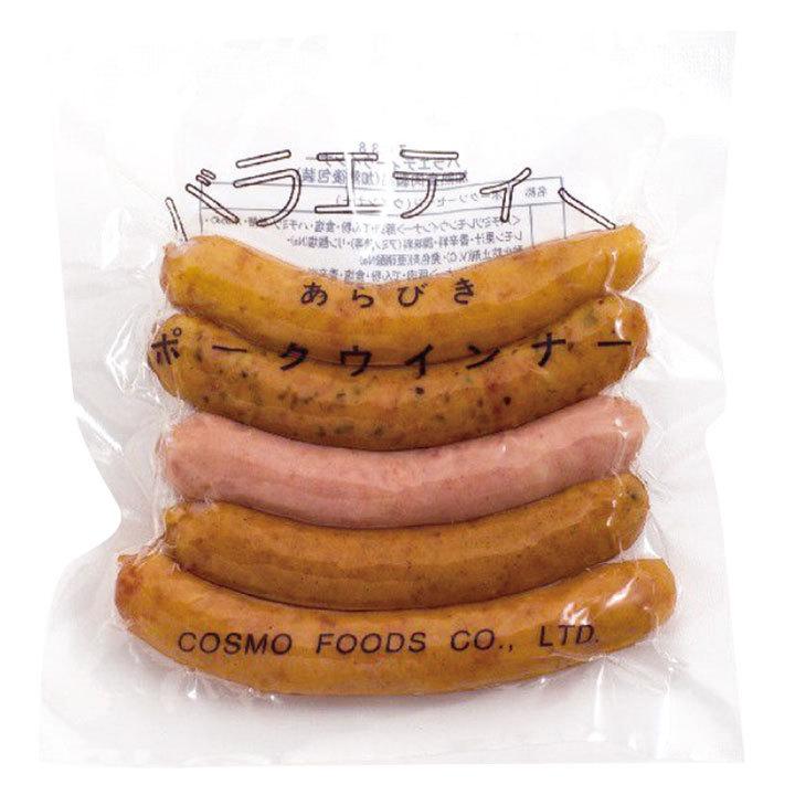 冷凍食品 業務用 バラエティーウインナー 約100g(5本入) 87683 朝食 居酒屋 ウインナー 洋食 パーティー オードブル｜syokusai-netcom｜02