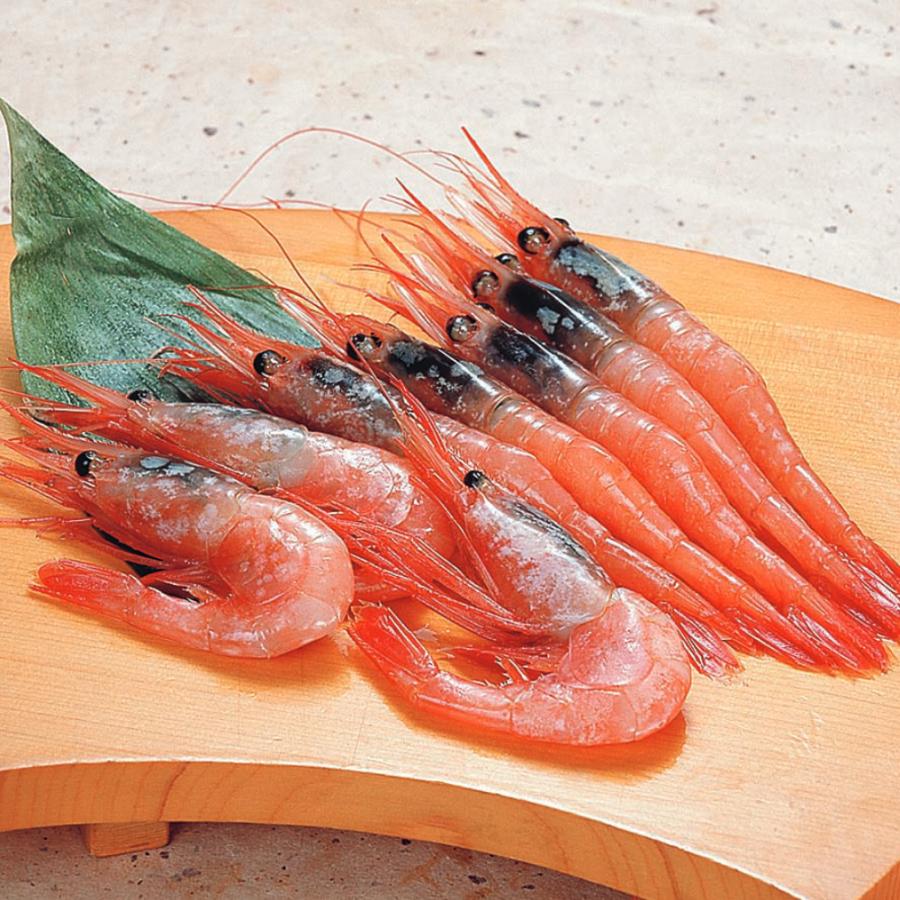 冷凍食品 業務用 甘エビ (ブロック) 1kg(約110-120尾入)M 8858 刺身
