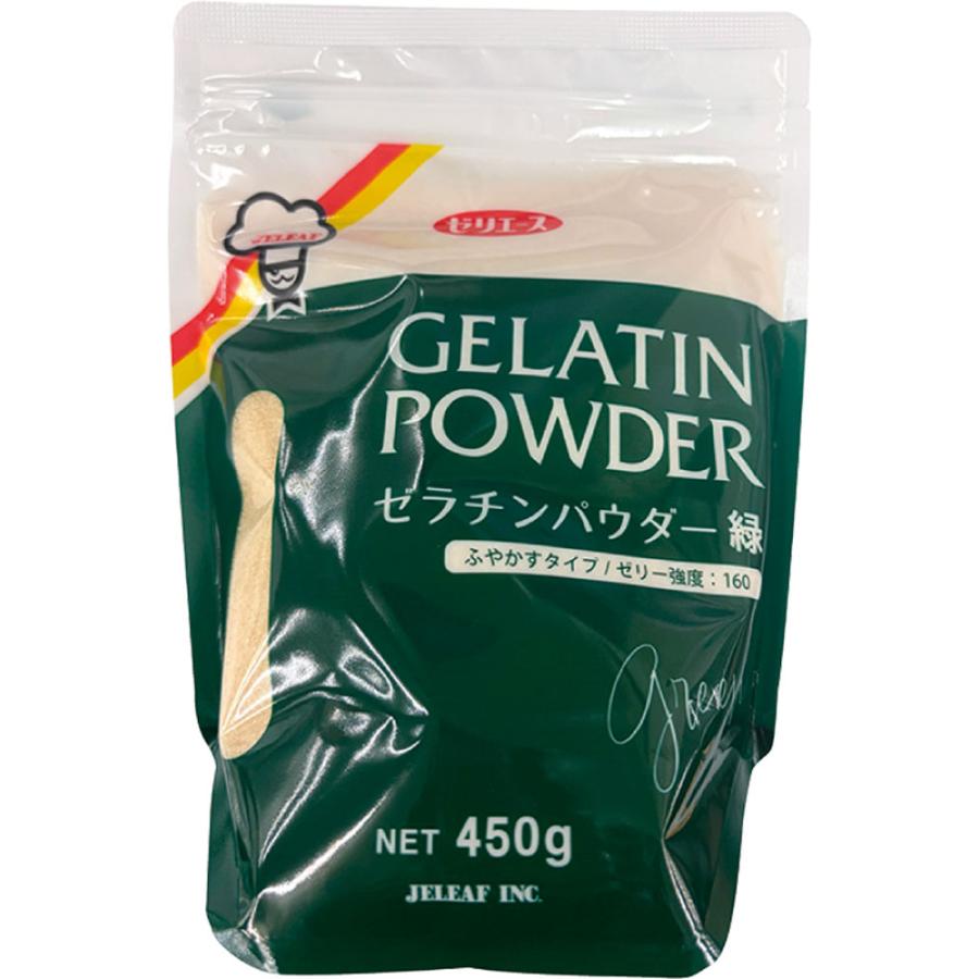 業務用 粉ゼラチン 緑 450g 36299 : 食彩ネットドライ便 - 通販
