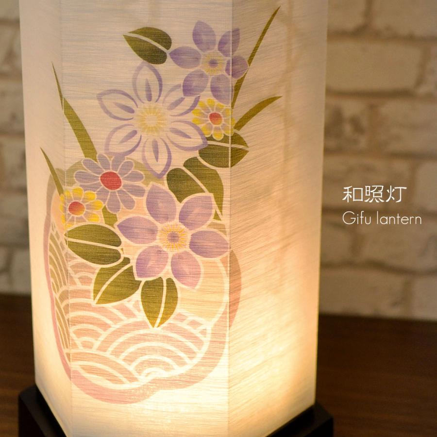 コンパクト盆提灯 和照灯 1対(2個セット) コードレス 電池式 LED