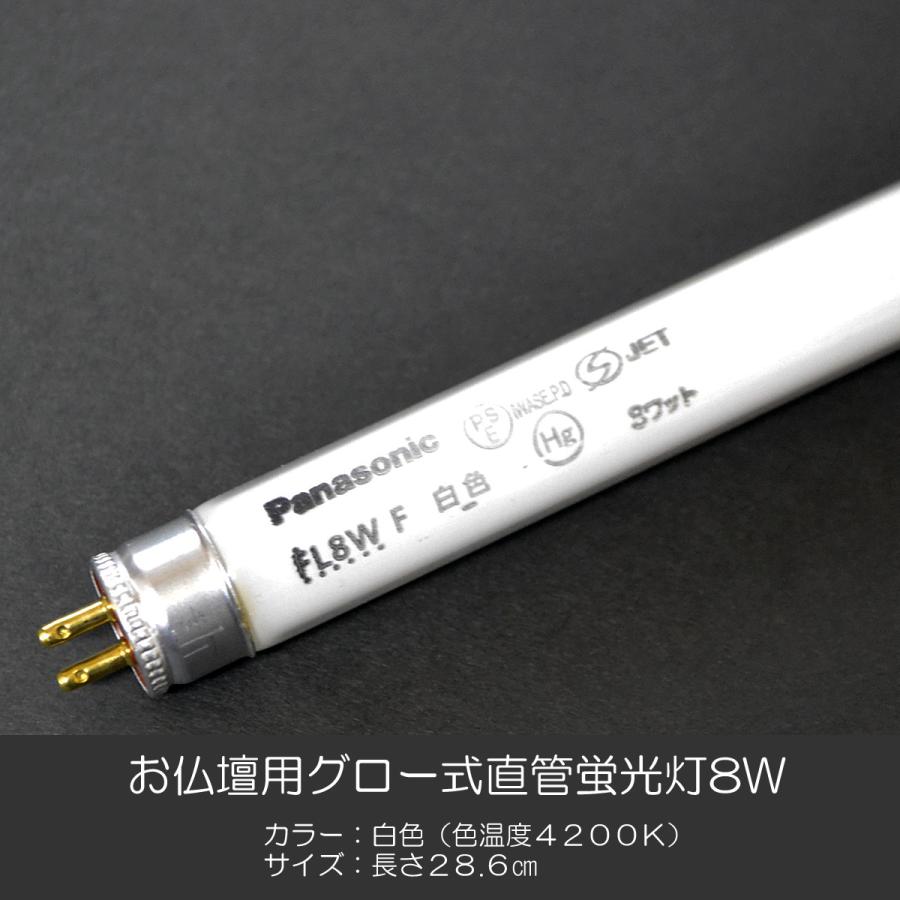 直管蛍光灯 8W グロー式 白色 パナソニック : 正宗堂syosyudoヤフー