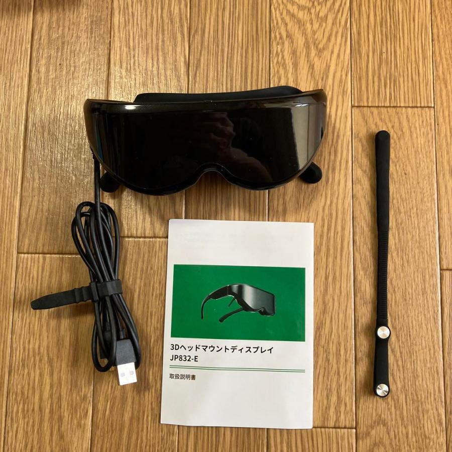 3Dヘッドマウントディスプレイ JP832-E