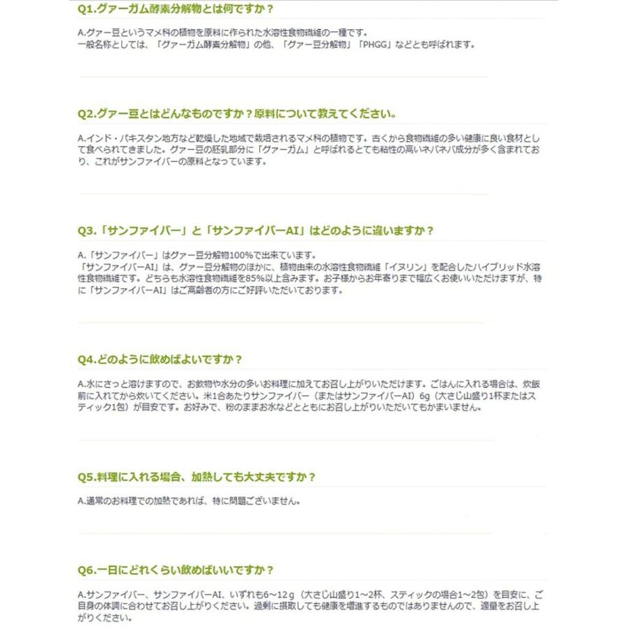 タイヨーラボ サンファイバー 180g 栄養補助 食物繊維