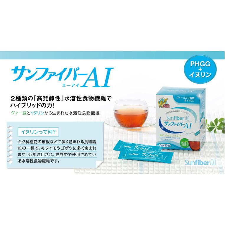 タイヨーラボ サンファイバーAI スティック 6g×30包 栄養補助 食物繊維