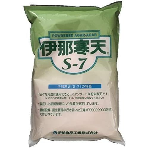 伊那寒天 S-6 粉末寒天　1kg×10 ゼリー　水羊羹 伊那食品工業 粉寒天 S-6 1kg ( 寒天 / ゼリー ) [ 4901138886107
