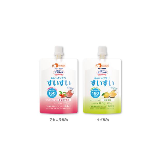 フードケア エプリッチ すいすいパウチゼリー アセロラ風味 120g×36本