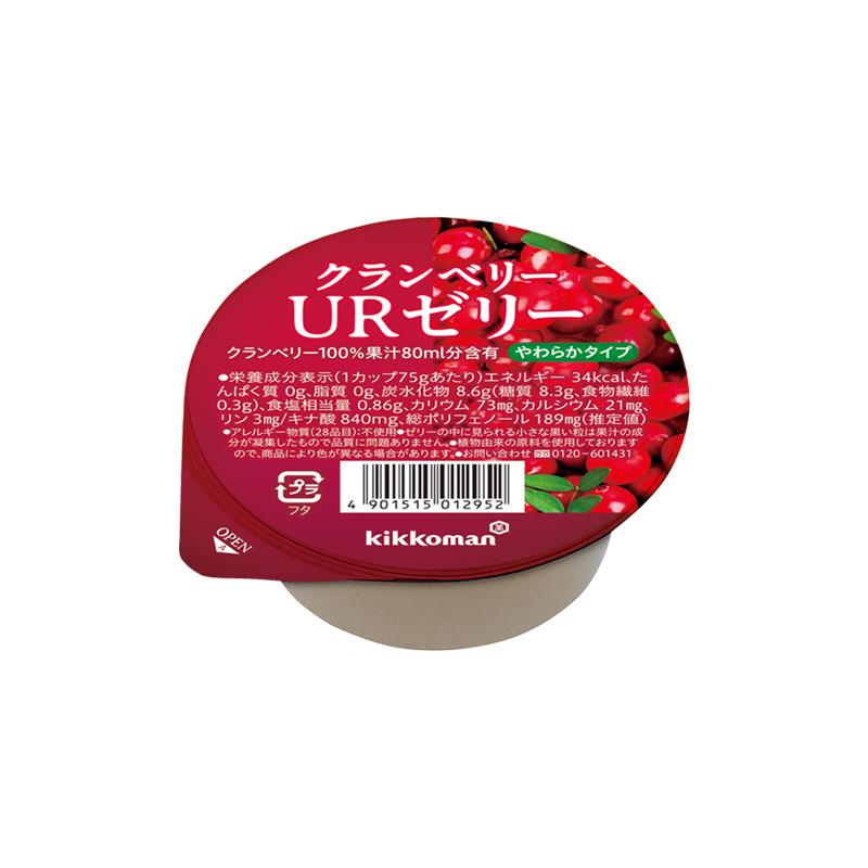 ホリカフーズ クランベリーURゼリー 75g×24個 栄養補助食 ゼリー食