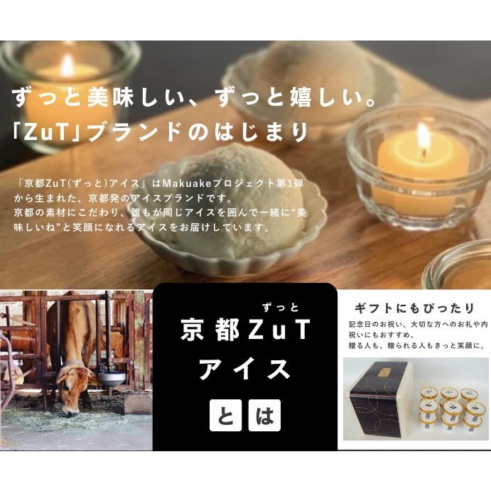 京都ZuTアイス 丹波栗モンブランアイスクリーム 90ml×6個 限定10セット